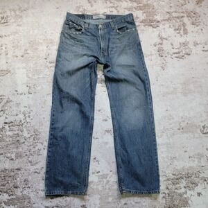 Levi's 559 Relaxed Straight Blue Denim Jeans Men's 34x32 Medium Wash